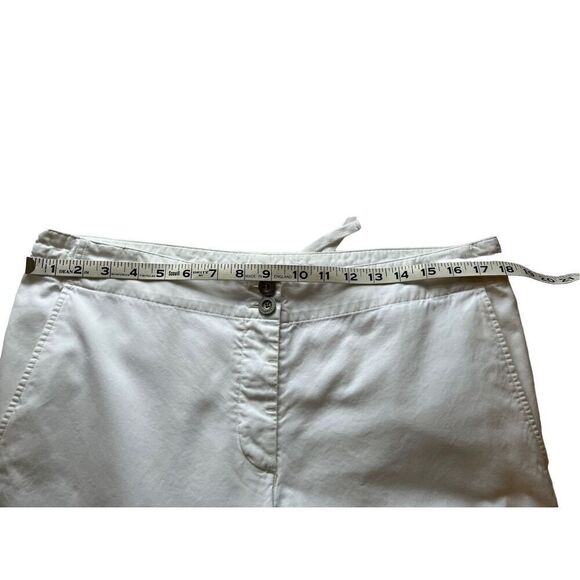 DKNY wide leg white pants - 10 - Picture 7 of 8